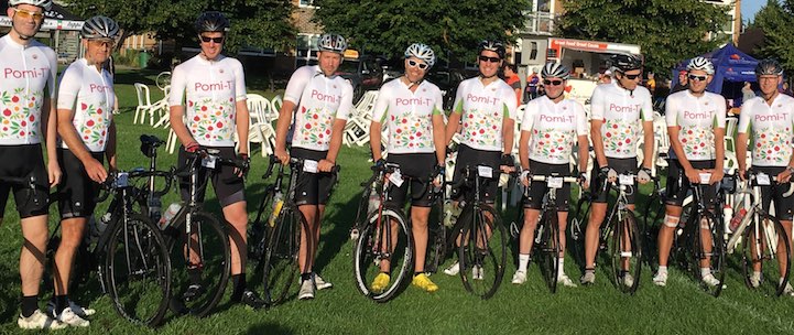 Pomi-T teamet vann överlägset prestigefyllda Oxford 80 mile cykeltävling